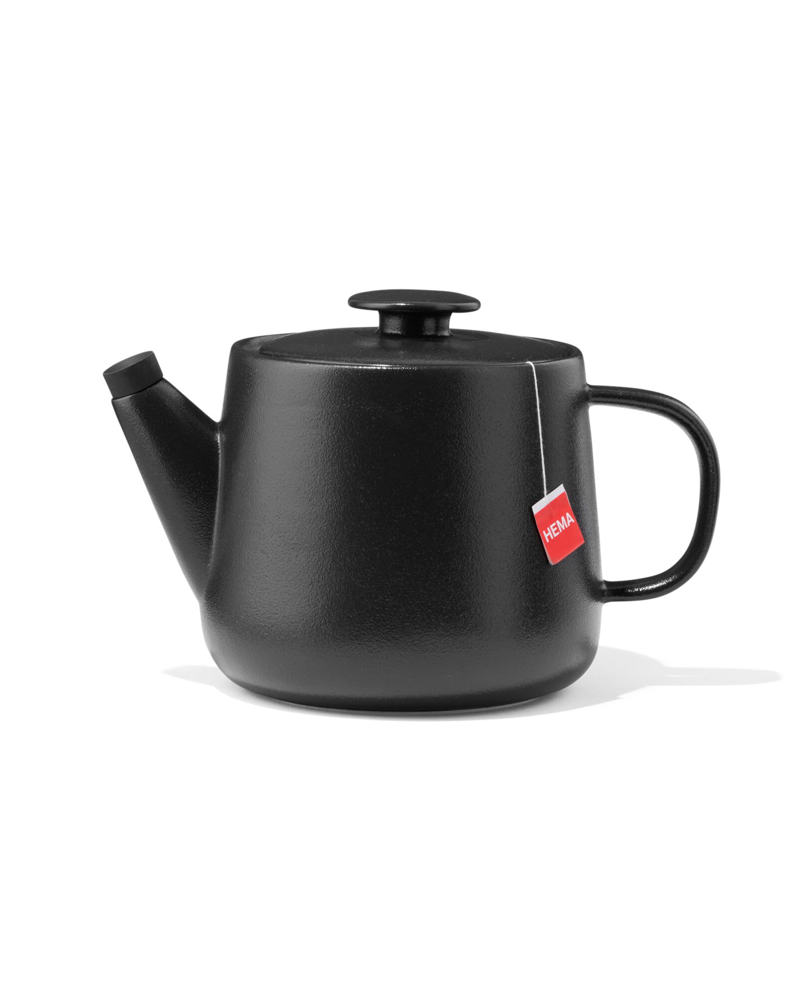 theepot Chicago mat zwart 1.7L - 9602246 - HEMA