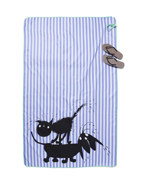 Siepie microvezel handdoek 110x175cm  - 5250051 - HEMA