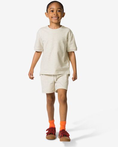 kinderkledingset regular fit zand zand - 30715817SAND - HEMA