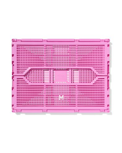 Buchstabentafel-Klappkiste, recycelt, M, rosa rosa M  30 x 40 x 17 - 39810405 - HEMA