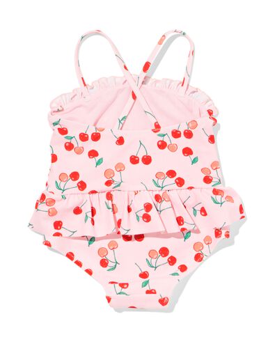 babybadpak smock kersen roze roze - 33200730PINK - HEMA