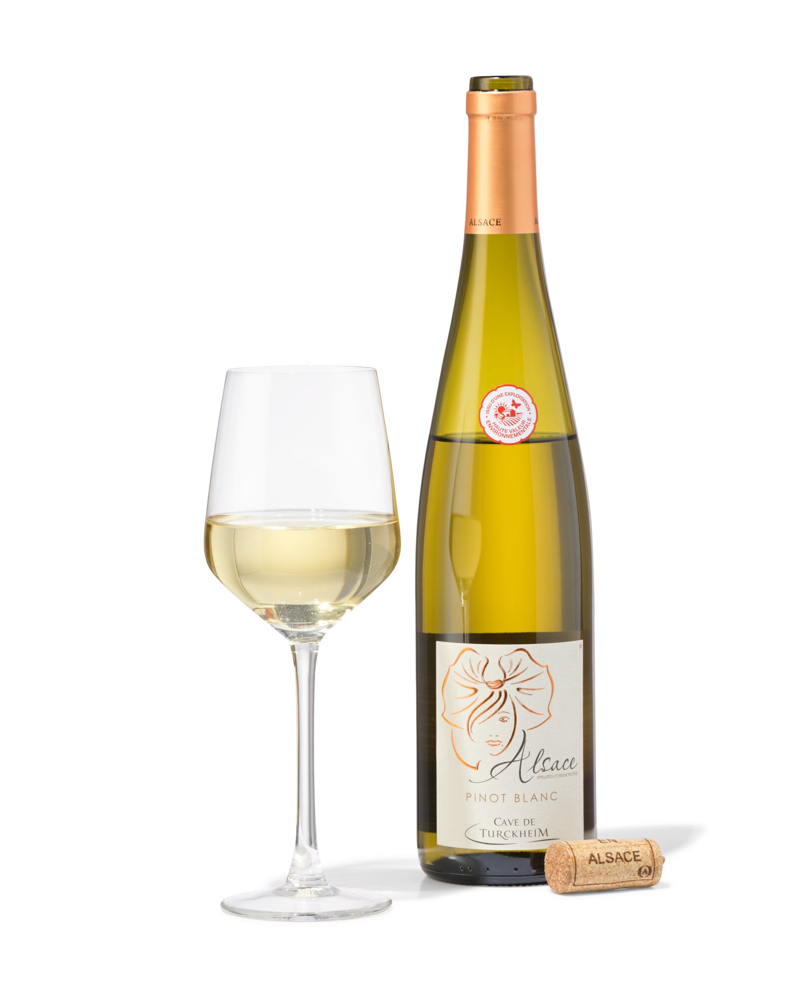 Cave de Turckheim pinot blanc alsace wijn 750ml - 17378002 - HEMA