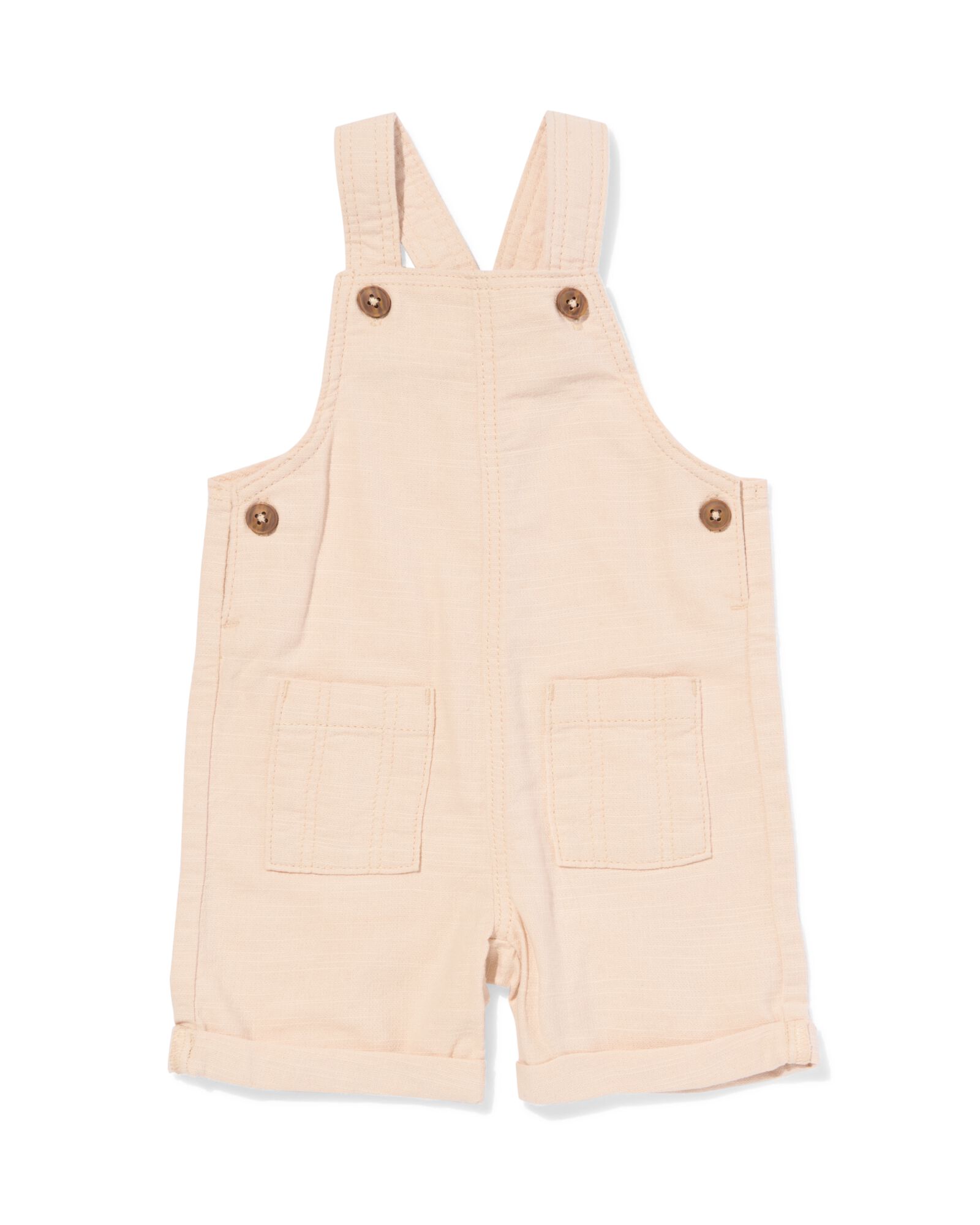 salopette b&eacute;b&eacute; &eacute;cru - 33136470ECRU - HEMA