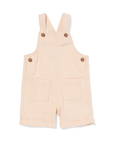 salopette b&eacute;b&eacute; &eacute;cru - 33136470ECRU - HEMA