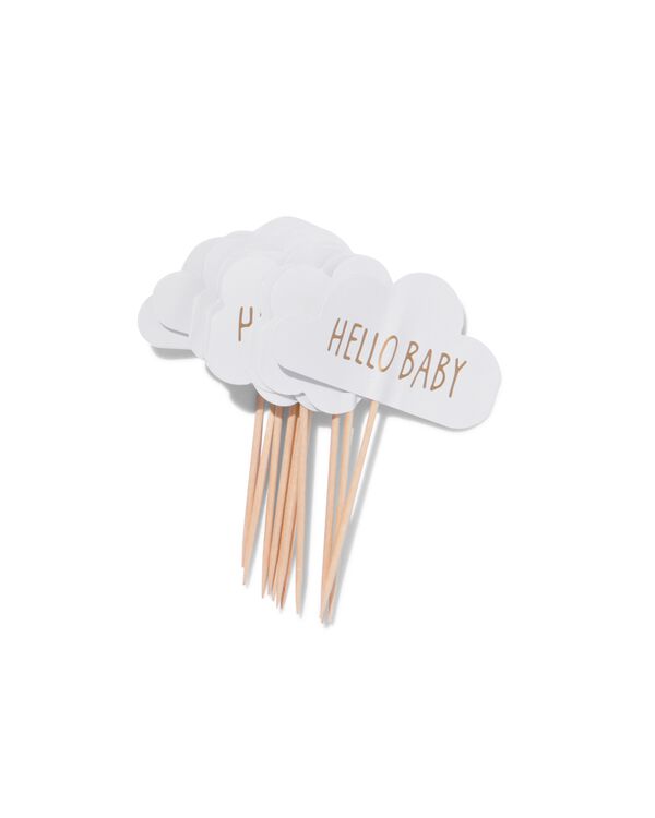 15er-Pack Cocktailspieße, Hello Baby - 14280221 - HEMA