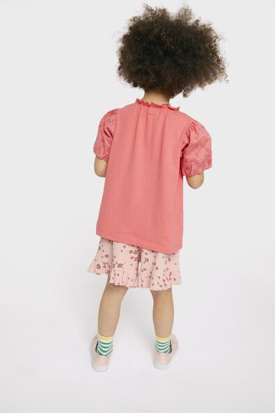 Kinder-Shorts, Waffelstruktur rosa - 1000027623 - HEMA