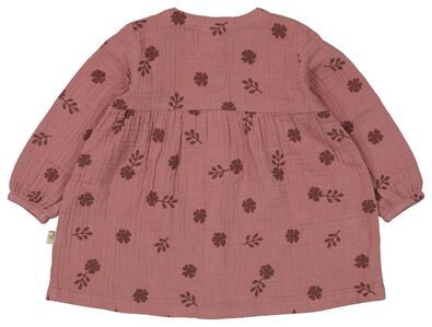 robe bébé fleurs rose - 1000024443 - HEMA