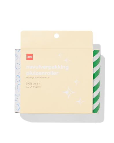 navulling pluizenroller - 3 stuks - 20500202 - HEMA