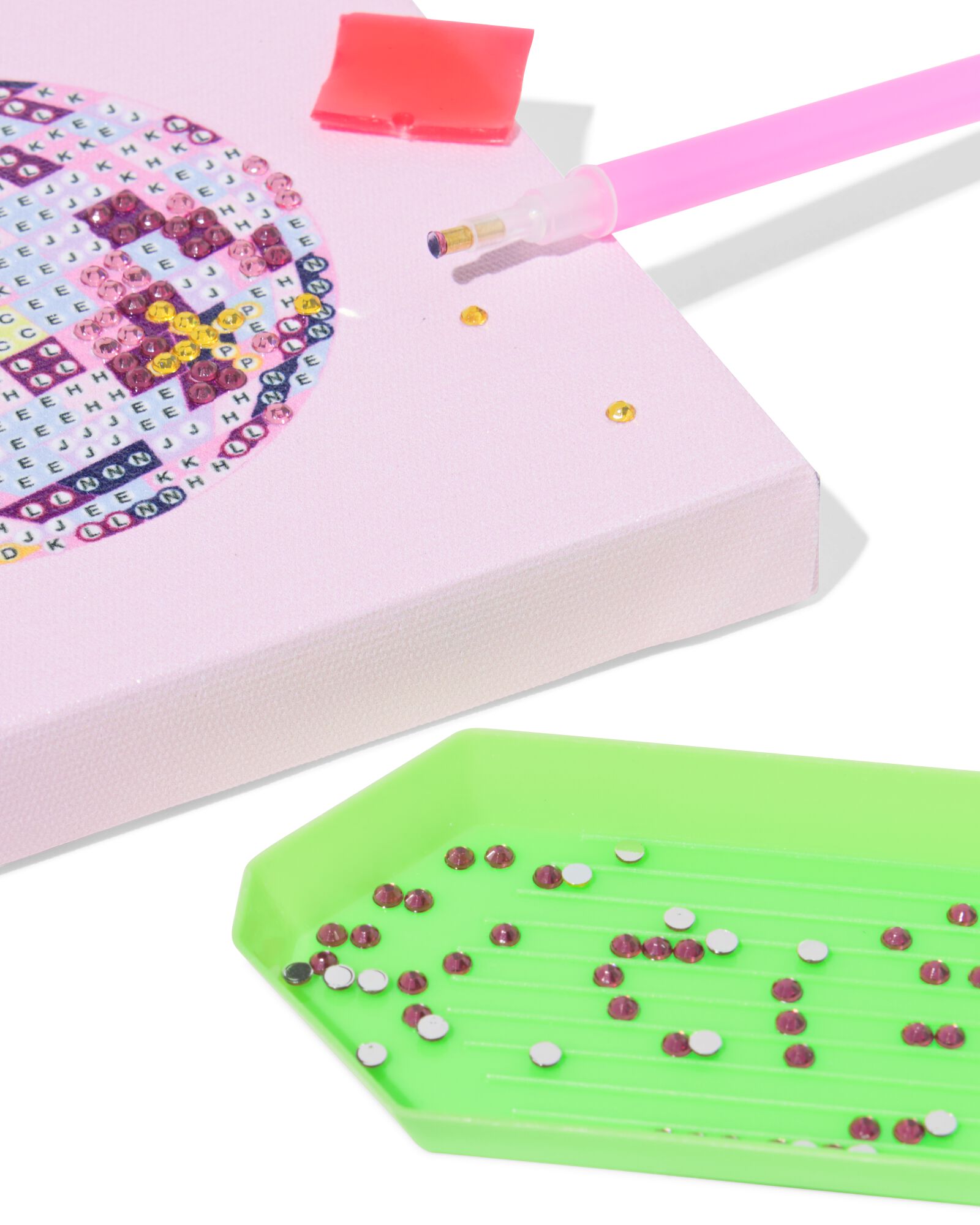 peinture diamant 20x20 cm cerises - 60702802 - HEMA