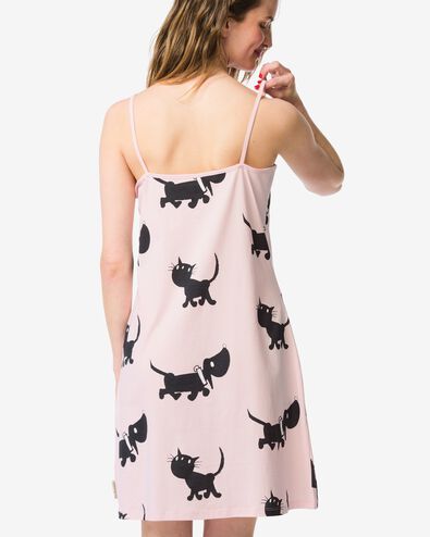 chemise de nuit femme Takkie jersey rose p&acirc;le rose p&acirc;le - 23401105LIGHTPINK - HEMA