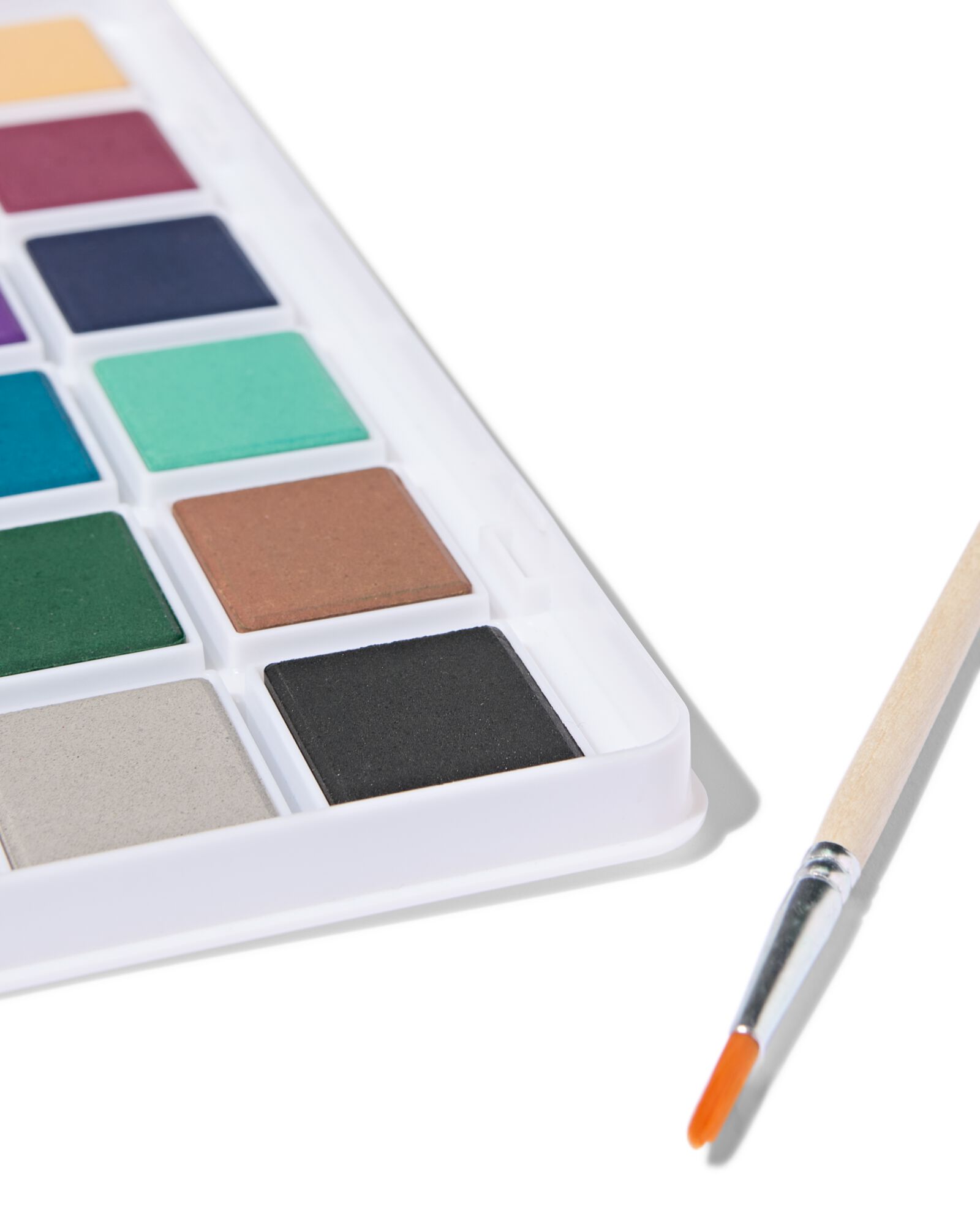 aquarelverfset 25-delig - 60720081 - HEMA