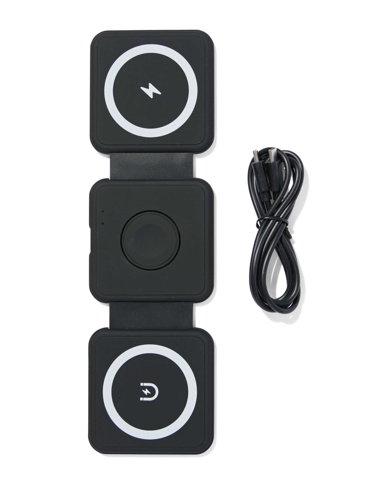 station de recharge 3 en 1 sans fil - 39680022 - HEMA