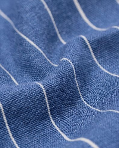 combinaison b&eacute;b&eacute; lin rayures bleu bleu - 33186270BLUE - HEMA