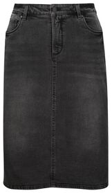 Damen-Jeansrock, figurformend schwarz schwarz - 1000026676 - HEMA