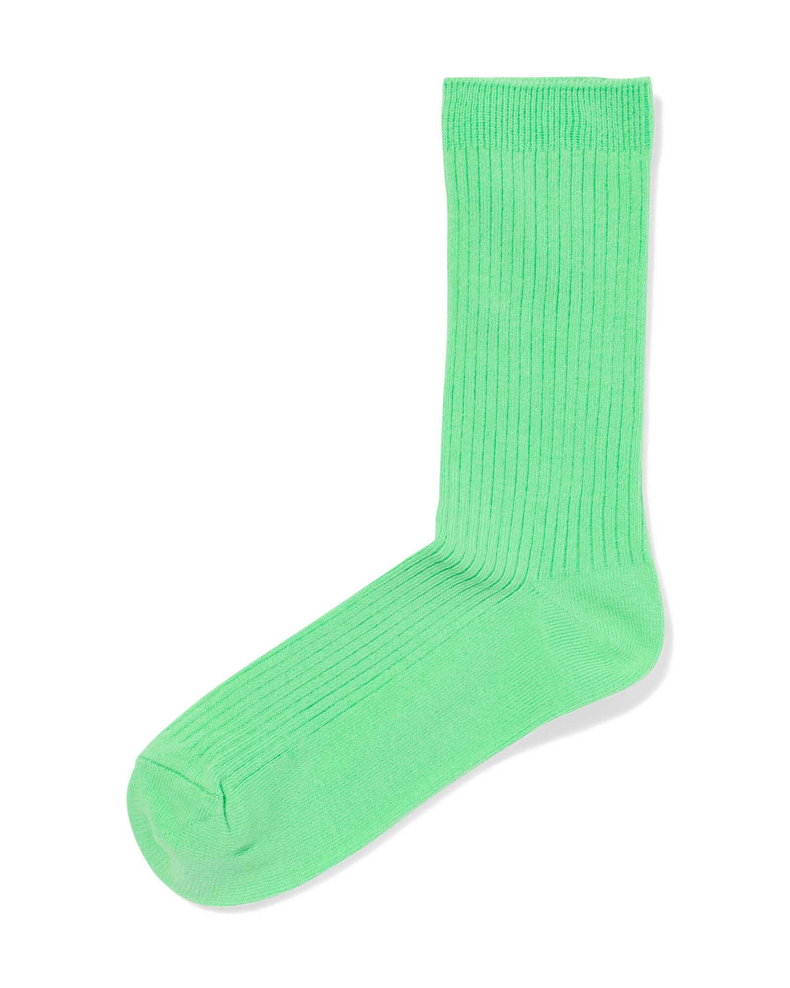 chaussettes c&ocirc;tel&eacute;es femme vert clair - 4290465LIGHTGREEN - HEMA