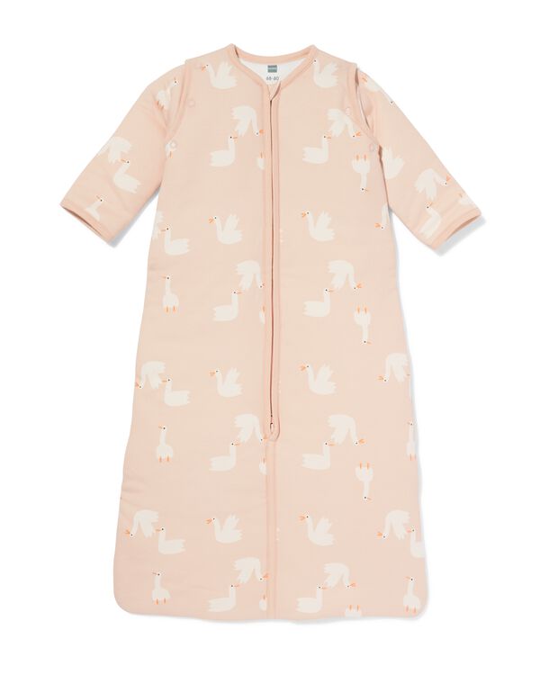 gigoteuse avec manches amovibles coton tog 3,0 oies rose rose - 33365750PINK - HEMA