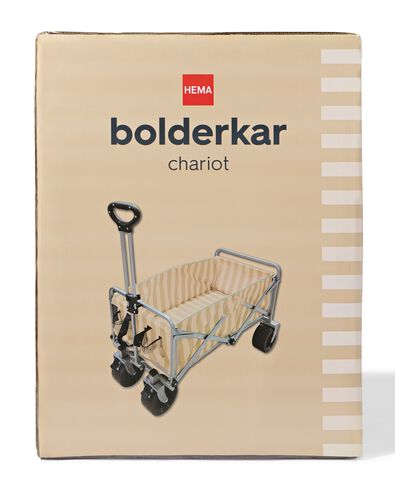 chariot pliable rayures - 41800278 - HEMA