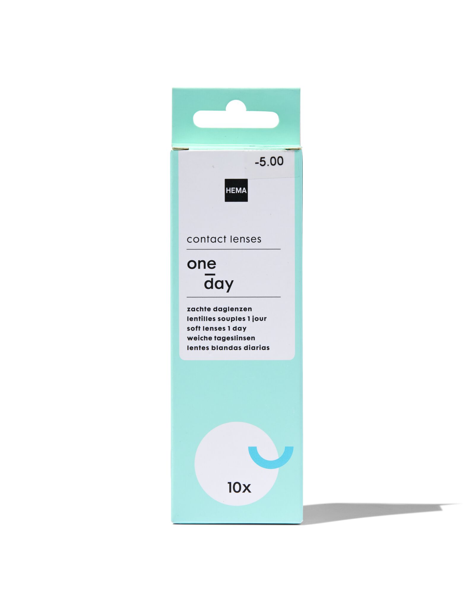 10er-Pack weiche Tageslinsen, -5.00 - 11973254 - HEMA