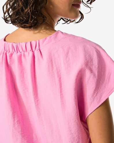 Damen-T-Shirt Spice rosa M - 36399642 - HEMA