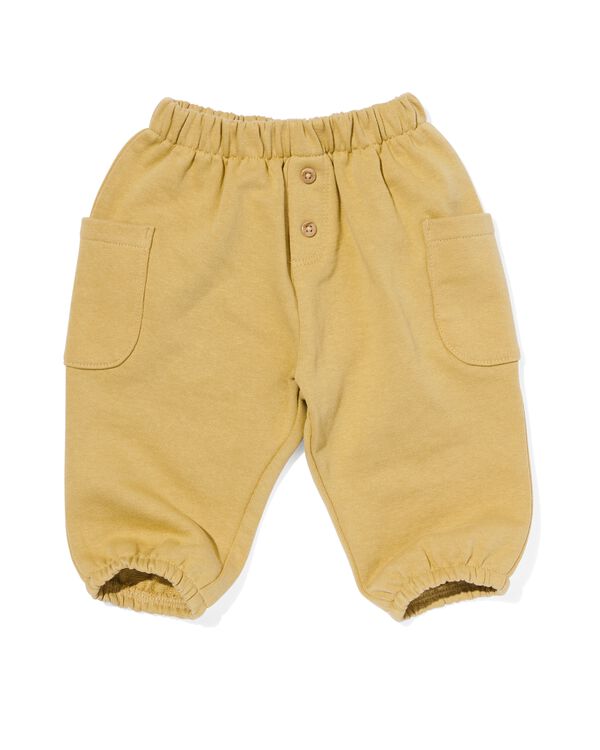 pantalon sweat bébé ocre ocre - 33199140YELLOWOCHRE - HEMA