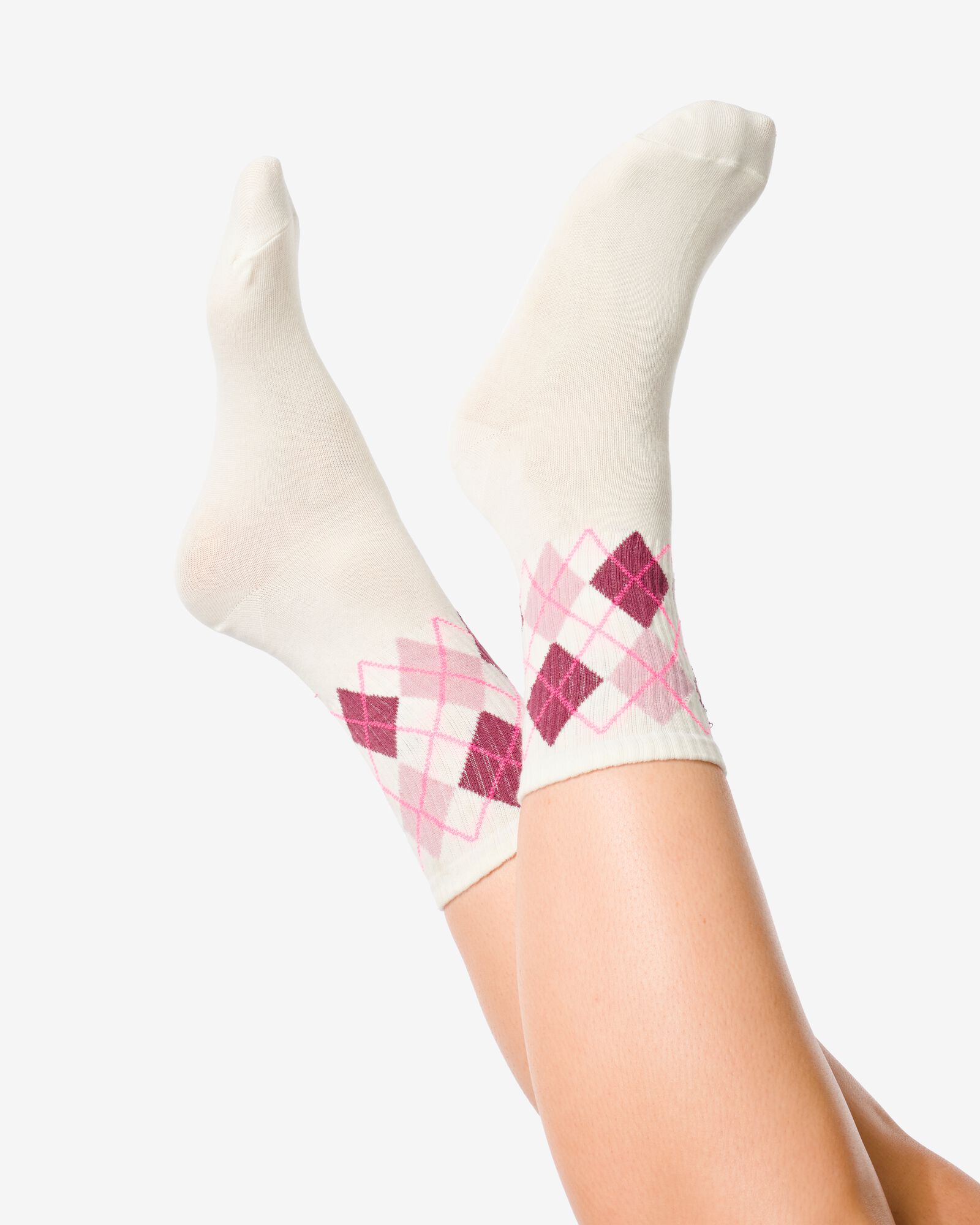 2er-Pack Damen-Socken, mit Baumwolle graumeliert graumeliert - 4270450GREYMELANGE - HEMA