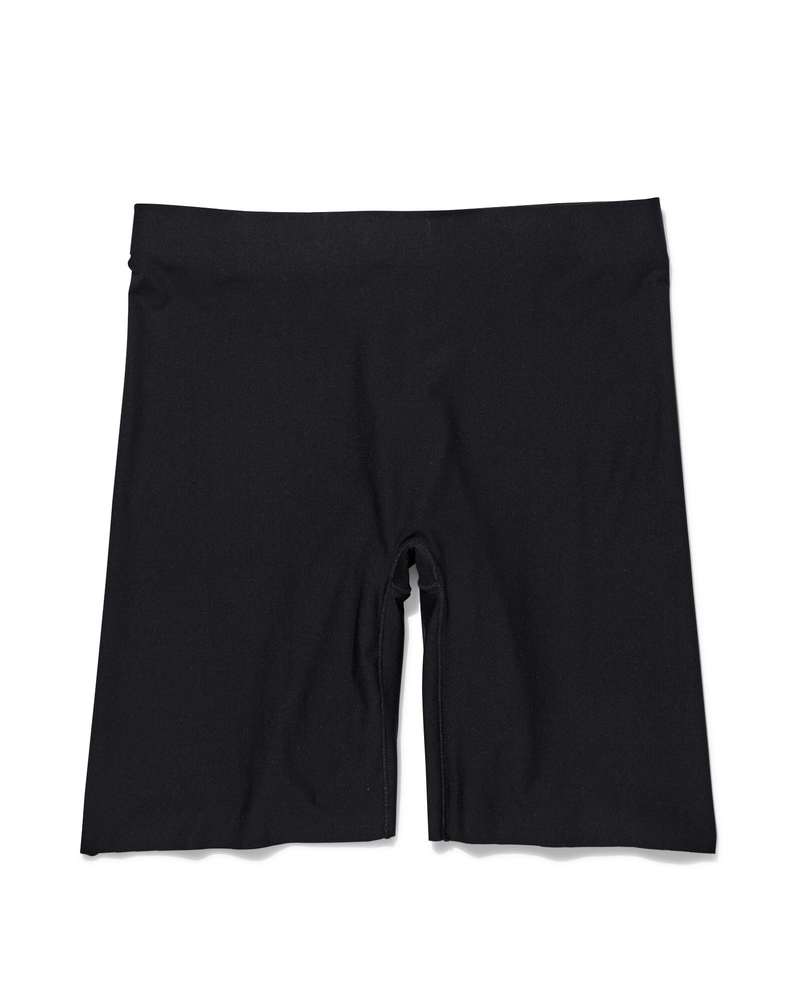 Radlerhose, mittelstark figurformend, hohe Taille schwarz schwarz - 1000002409 - HEMA