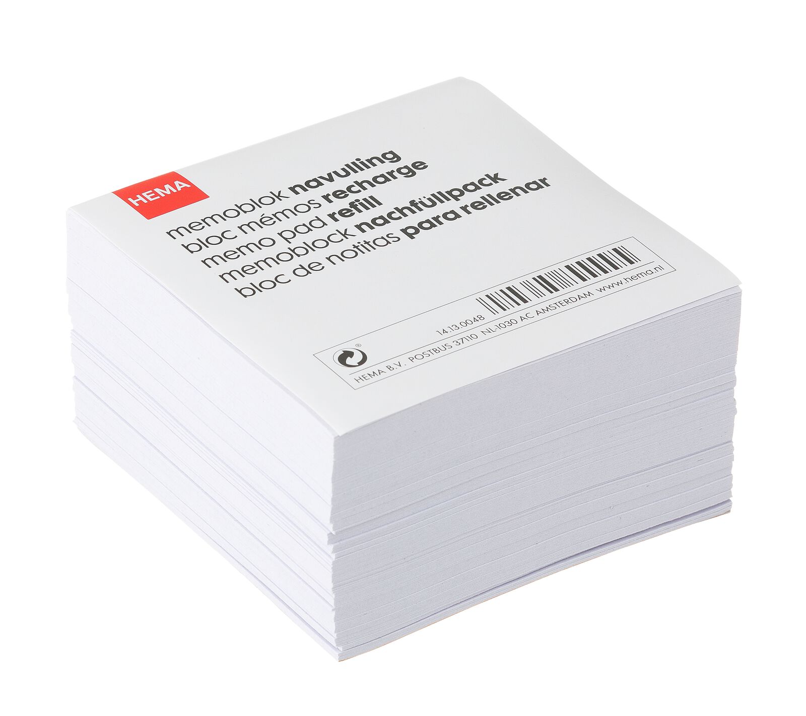 recharge bloc m&eacute;mos - 14130048 - HEMA
