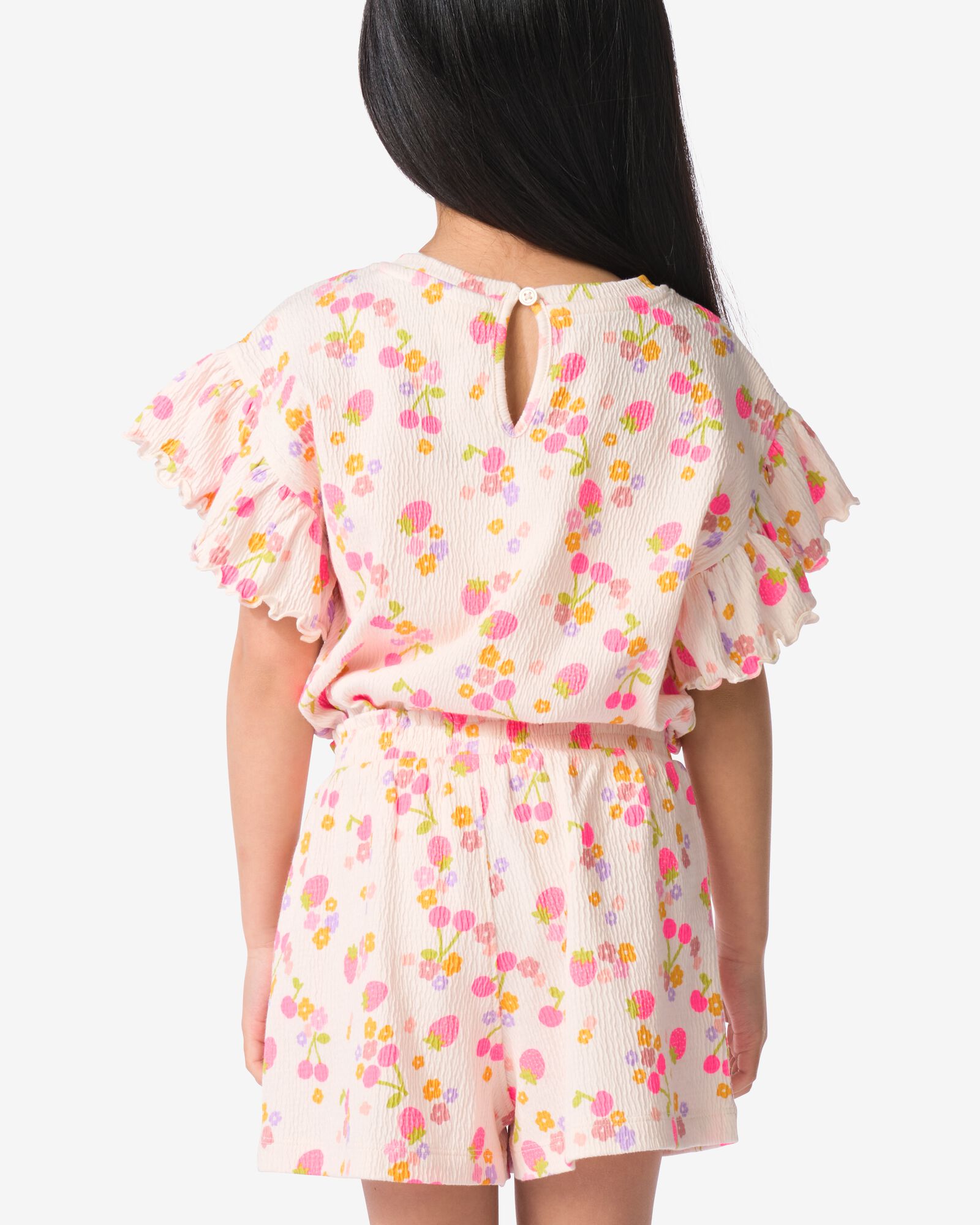 ensemble enfant jersey cerises &eacute;cru &eacute;cru - 30849506ECRU - HEMA