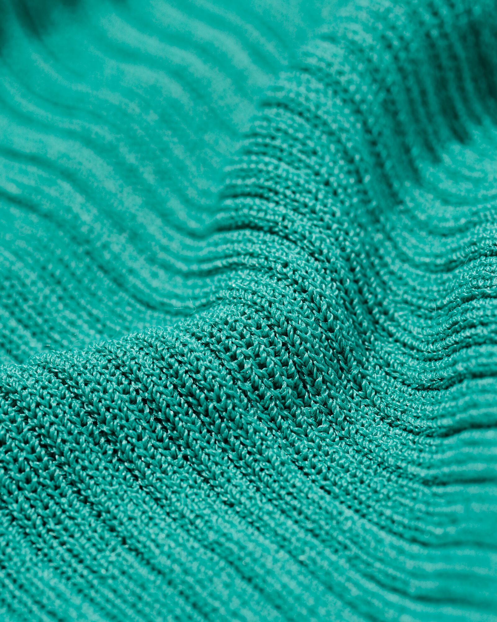 damestop Loua crinkle blauw blauw - 36207270BLUE - HEMA