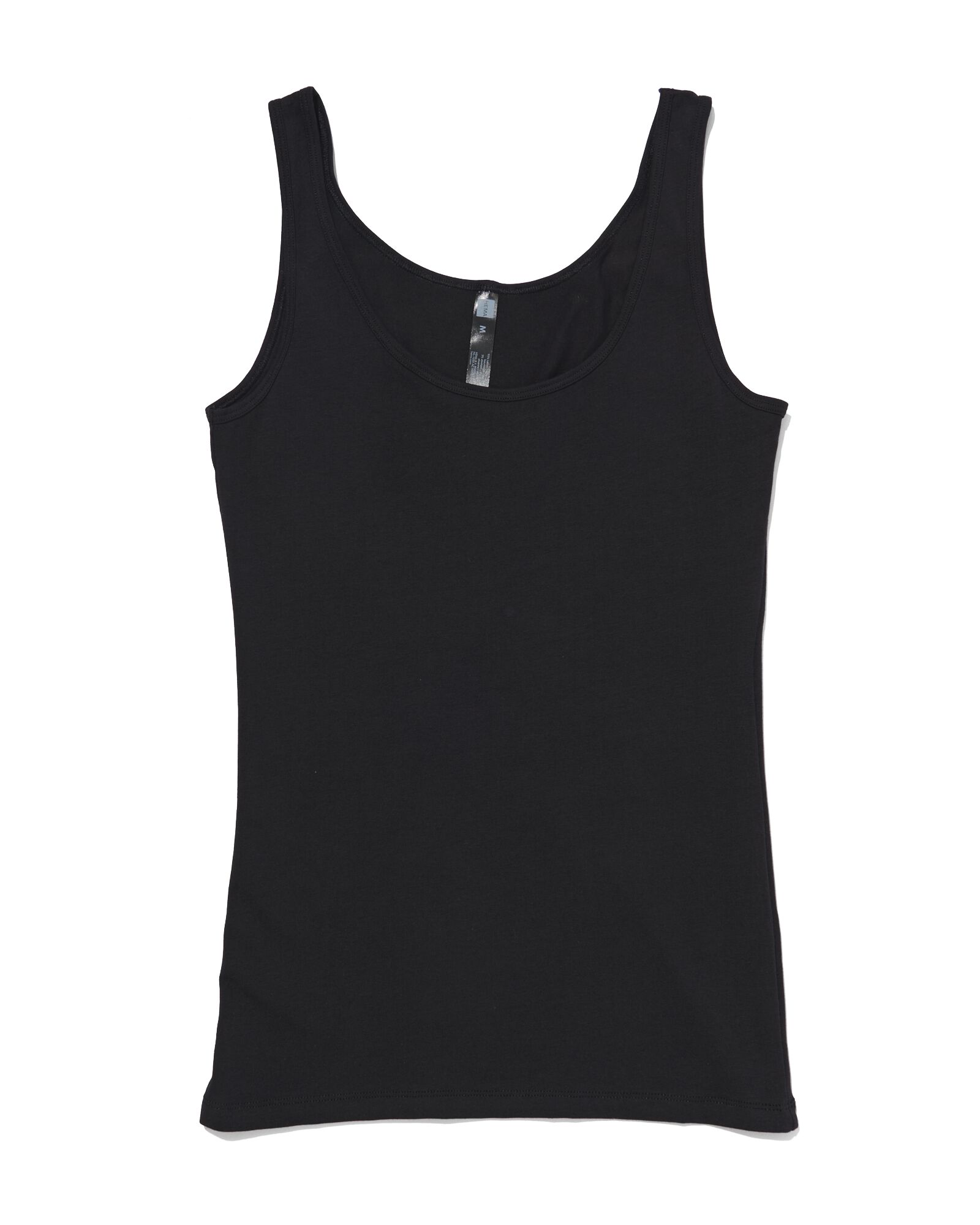 dames singlet zwart zwart - 1000008380 - HEMA