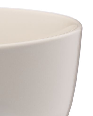 kom &Oslash;15cm Knap new bone china grijs - 9650307 - HEMA