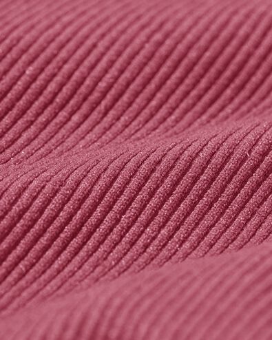 string femme sans coutures côte rose foncé XL - 19660224 - HEMA