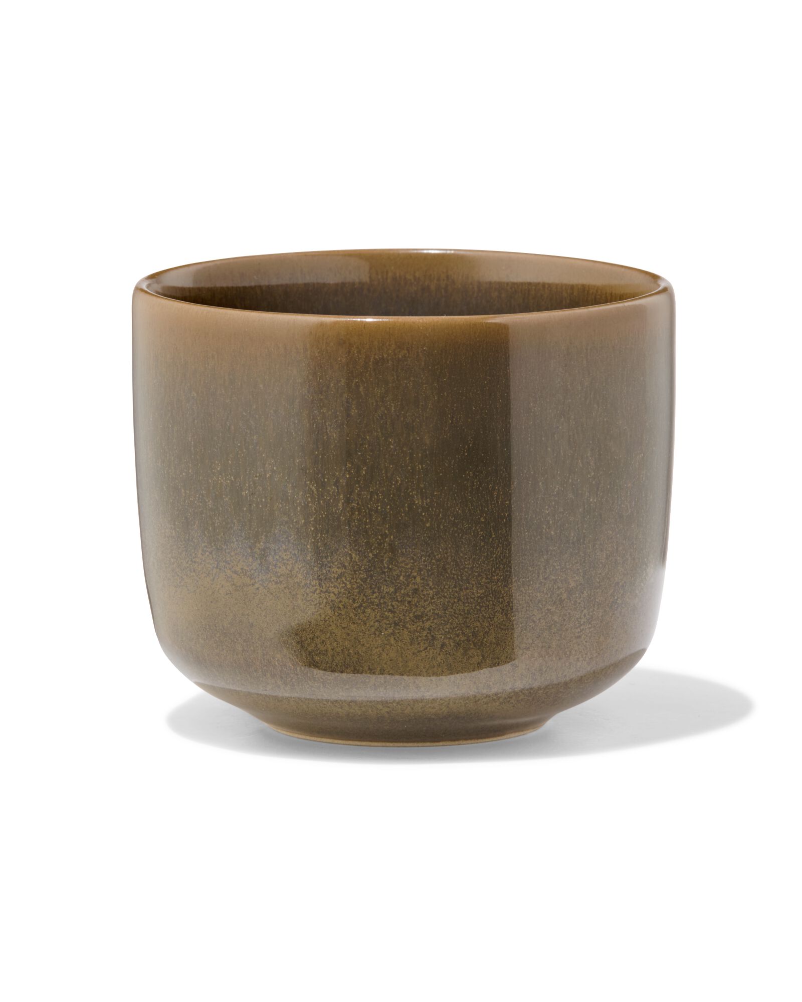 mug 240 ml Monaco &eacute;mail r&eacute;actif brun fonc&eacute; - 9650214 - HEMA