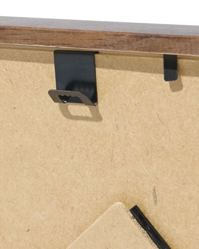 fotokader 10x15cm notenkleur massief hout 10 x 15 hout - 13622040 - HEMA