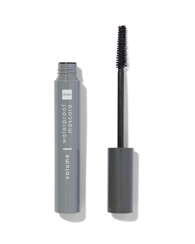 volume mascara waterproof zwart - 11210213 - HEMA