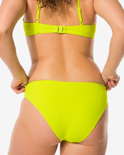 bas de bikini femme taille haute citron vert S - 22351117 - HEMA