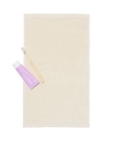 Handtuch, recycelt, Baumwolle ecru ecru - 2000000084 - HEMA