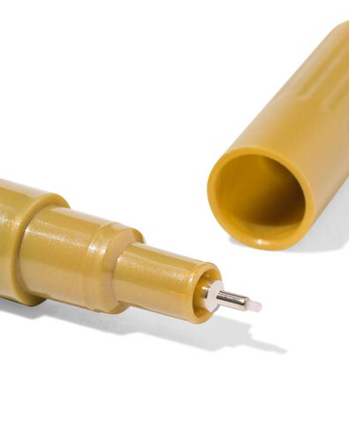 2er-Pack Permanentmarker, gold/silber - 14430070 - HEMA