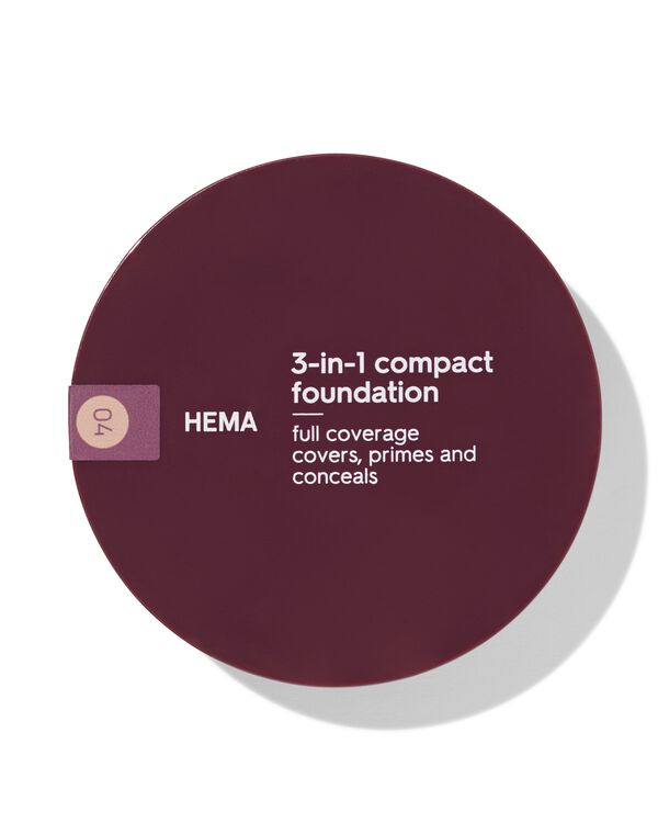 fond de teint compact 3-en-1 04 - 11290459 - HEMA