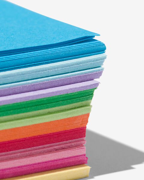 150 feuilles de papier de couleur - 15910155 - HEMA