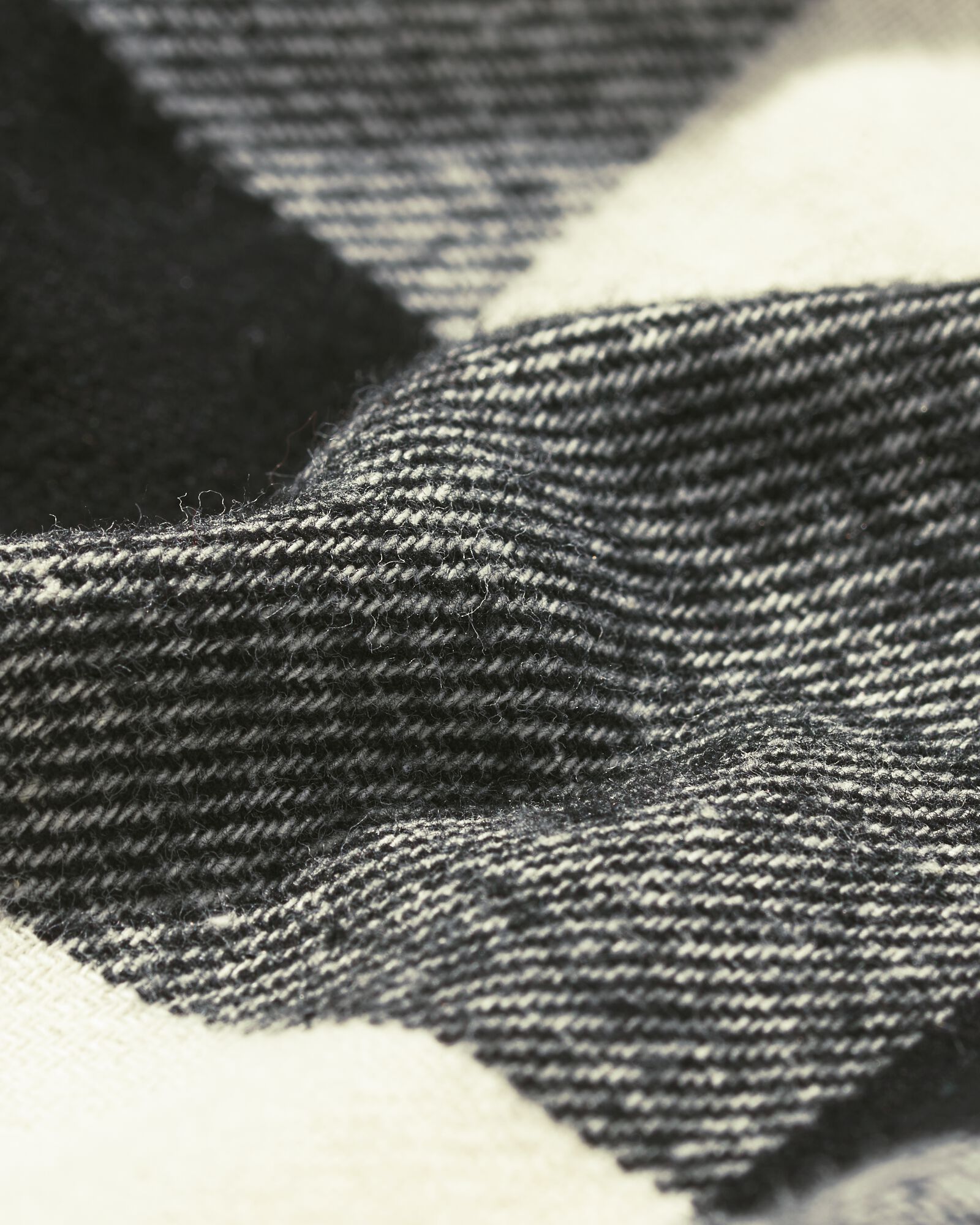 heren pyjamabroek flanel ruiten zwart zwart - 23600840BLACK - HEMA