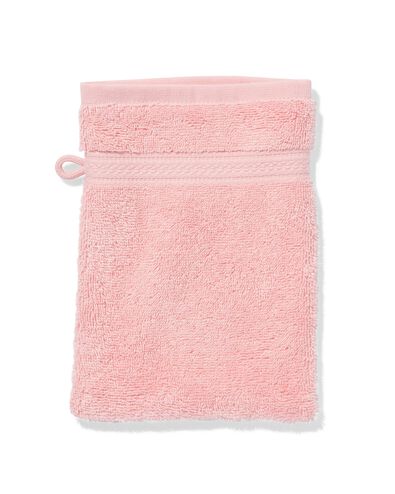 gant de toilette 16x21cm qualit&eacute; &eacute;paisse rose p&acirc;le - 5282850 - HEMA