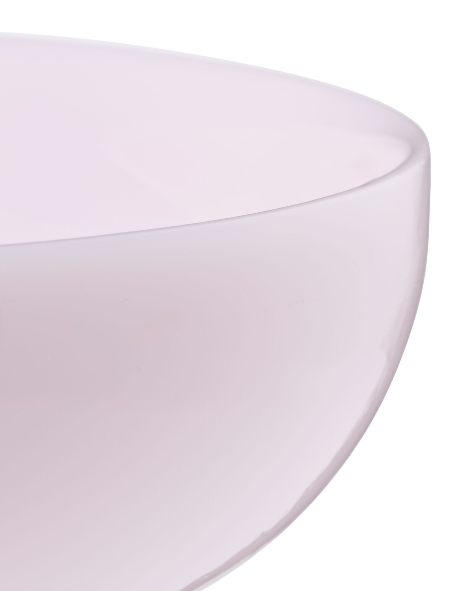 schaaltje ⌀14.5cm glas marmereffect roze - 9650374 - HEMA