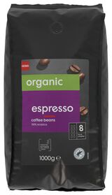 koffiebonen espresso organic 1kg - 17120110 - HEMA