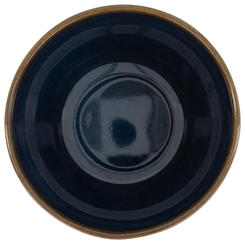 Schale Porto, 10 cm, reaktive Glasur, dunkelblau - 9602220 - HEMA