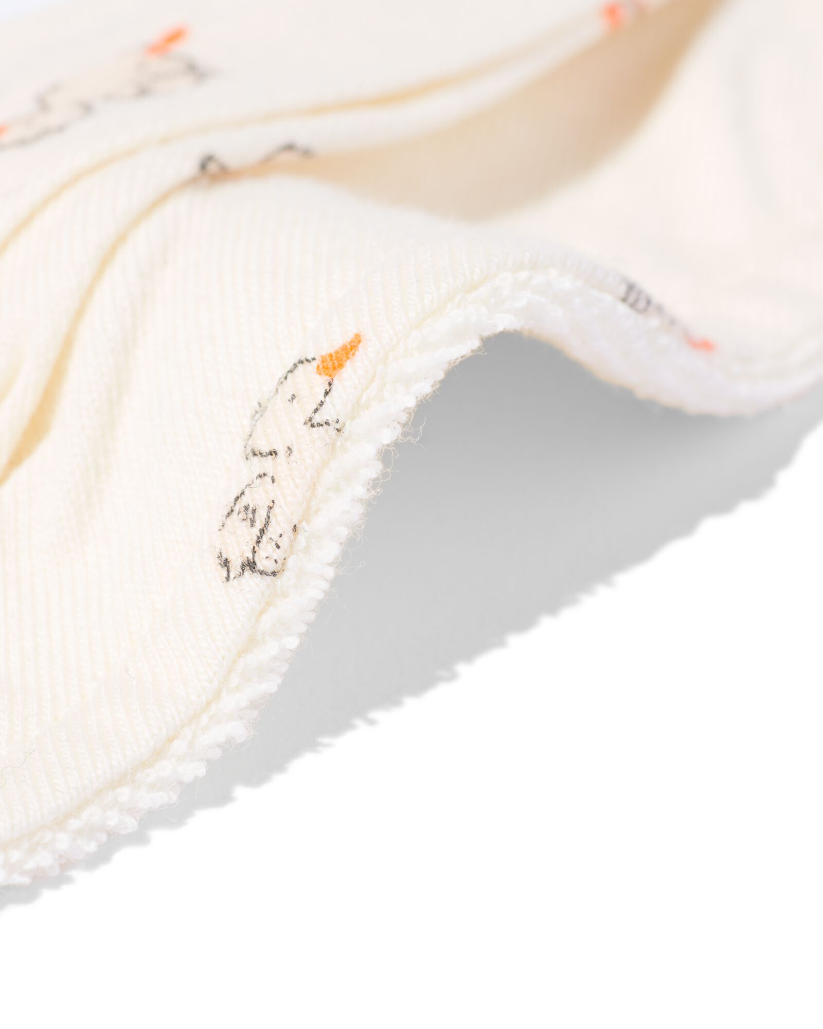 2 bavoirs avec canards coton/tissu &eacute;ponge - 33303830 - HEMA