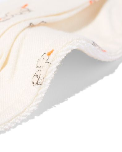 2 bavoirs avec canards coton/tissu &eacute;ponge - 33303830 - HEMA