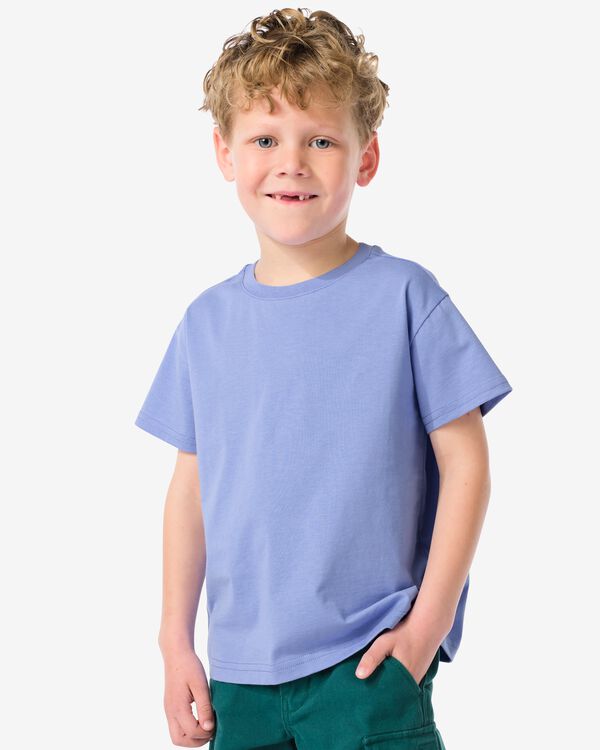 t-shirt enfant violet violet - 30791509PURPLE - HEMA