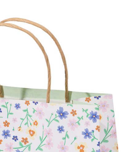 sac cadeau M fleurs - 14793271 - HEMA