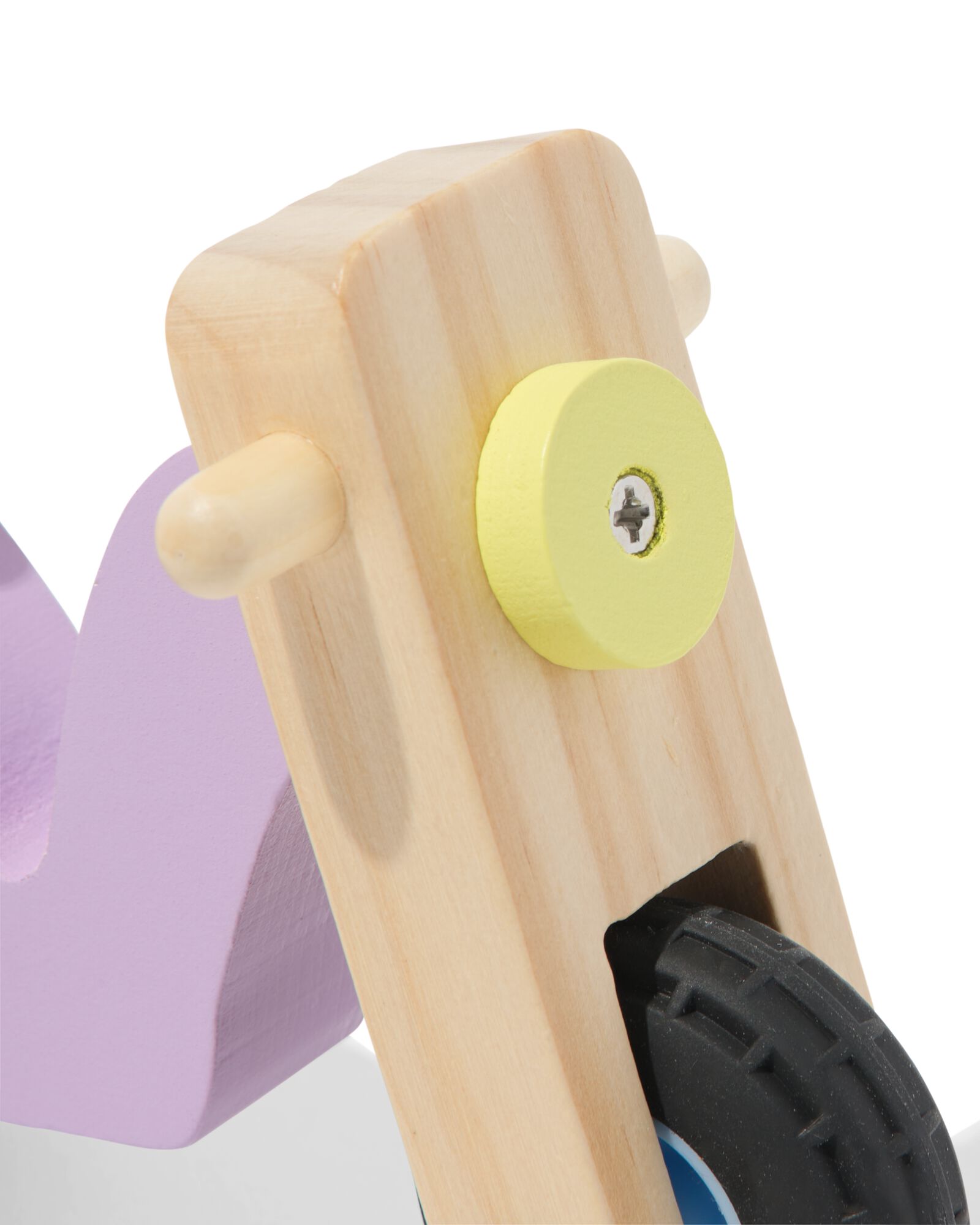 Tretroller 13 &times; 9 &times; 5,5 cm, Holz - 15100309 - HEMA